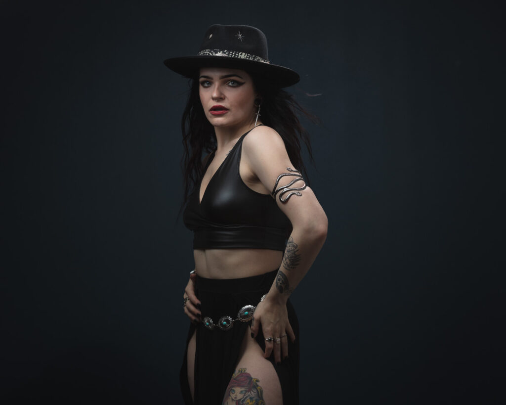 goth cowgirl 27030 foyers photography