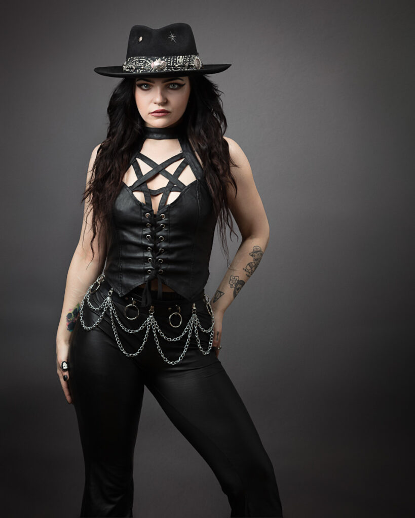 goth cowgirl 26733 foyers photography edit