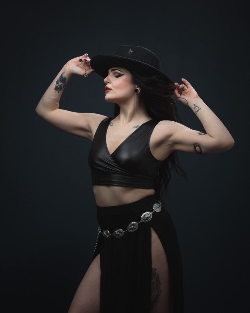 goth cowgirl 26991 foyers photography