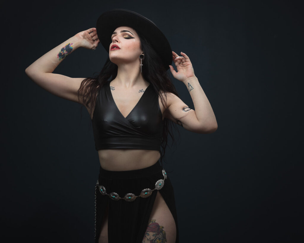 goth cowgirl 27040 foyers photography