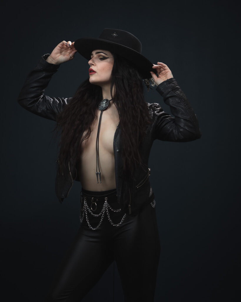 goth cowgirl 27156 foyers photography