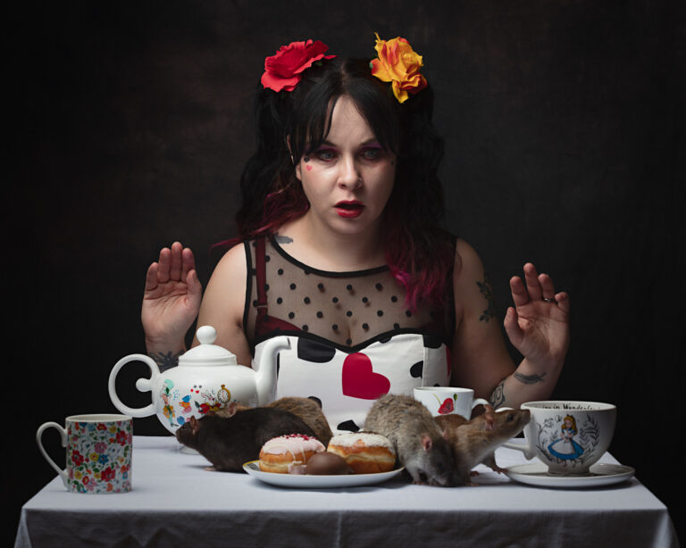 A Tea Party with a Twist: A Masterpiece of Portrait and Promotional Photography in Suffolk