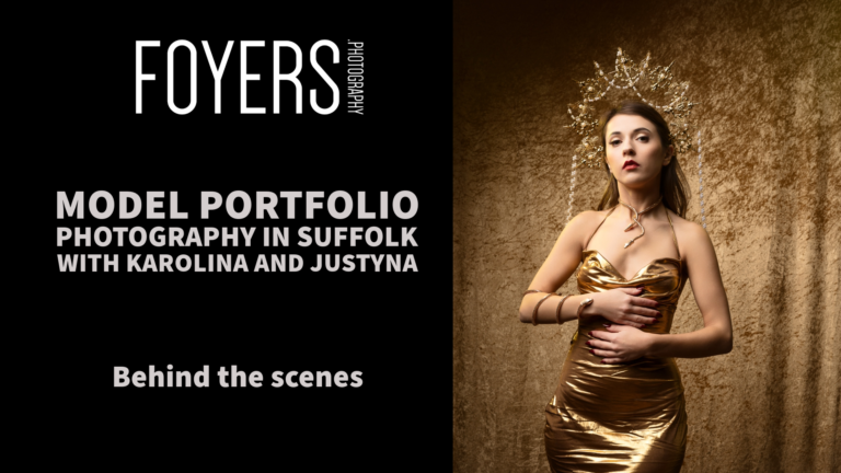Behind-the-scenes: Model Portfolio Photography in Suffolk with Karolina and Justyna