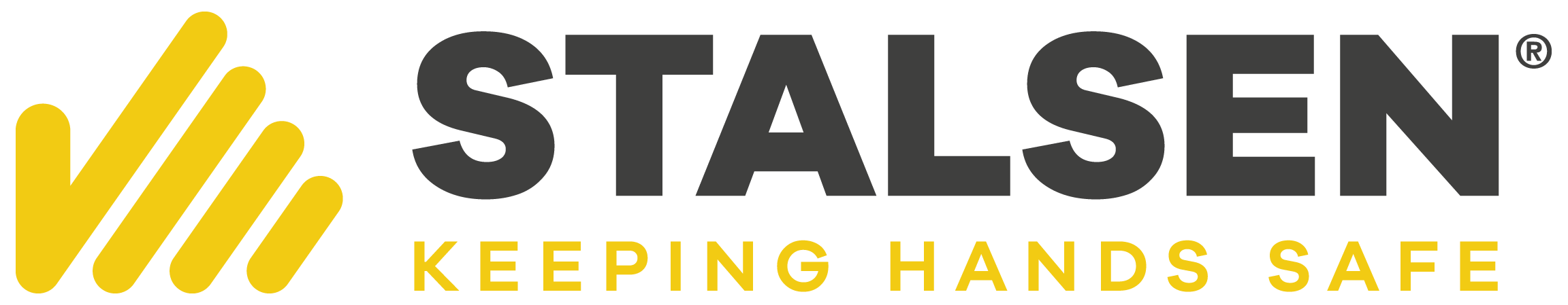 STALSEN logo with safety slogan