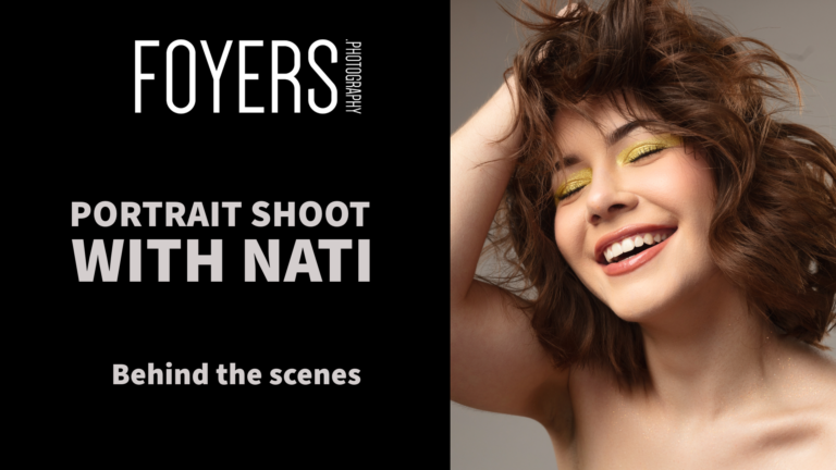 Behind the Scenes – Portrait Session with Nati