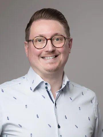 Man headshot and profile studio Suffolk.