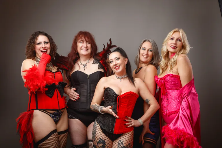 The Dolly Mixtures of Norwich, studio portraits