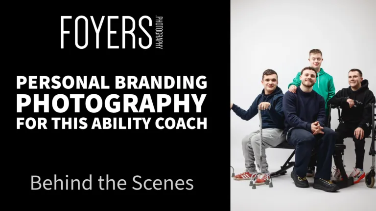Group of people in a photography session